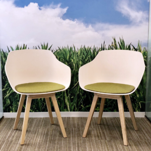chairs made from corn