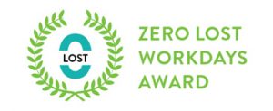 Zero Lost Workdays Award