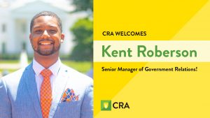 CRA welcomes Kent Roberson