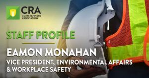 Eamon Monahan VP Environmental Affairs & Workplace Safety