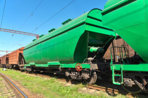 grain hopper train