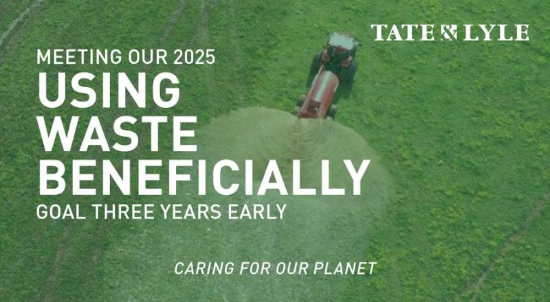 Tate & Lyle using waste beneficially