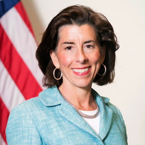 Secretary of Commerce, Gina Raimondo